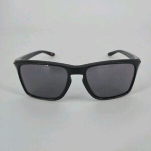Oakley Sylas OO9448-0157 Sunglasses Black Grey Lens 57-17-142 USA Designed Geo